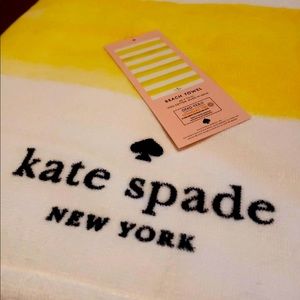 Kate Spade New York Beach Towel NWT